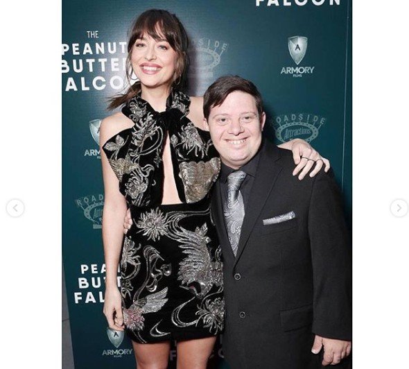 Dakota Johnson.(Instagram/@peanutbutterfalcon)