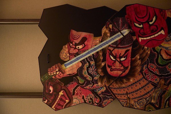 Hoshino Resorts Aomoriya Nebuta Room TV. (Hoshino Resorts)