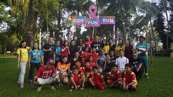 Keseruan siswa SD di Hyatt Regency Yogyakarta. (Hyatt Regency Yogyakarta)