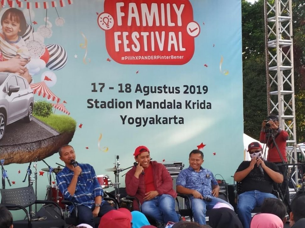 Xpander Pinter Bener Family Festival di Stadion Mandala Krida, Minggu (18/08/2019). (Mobimoto.com/Praba Mustika)