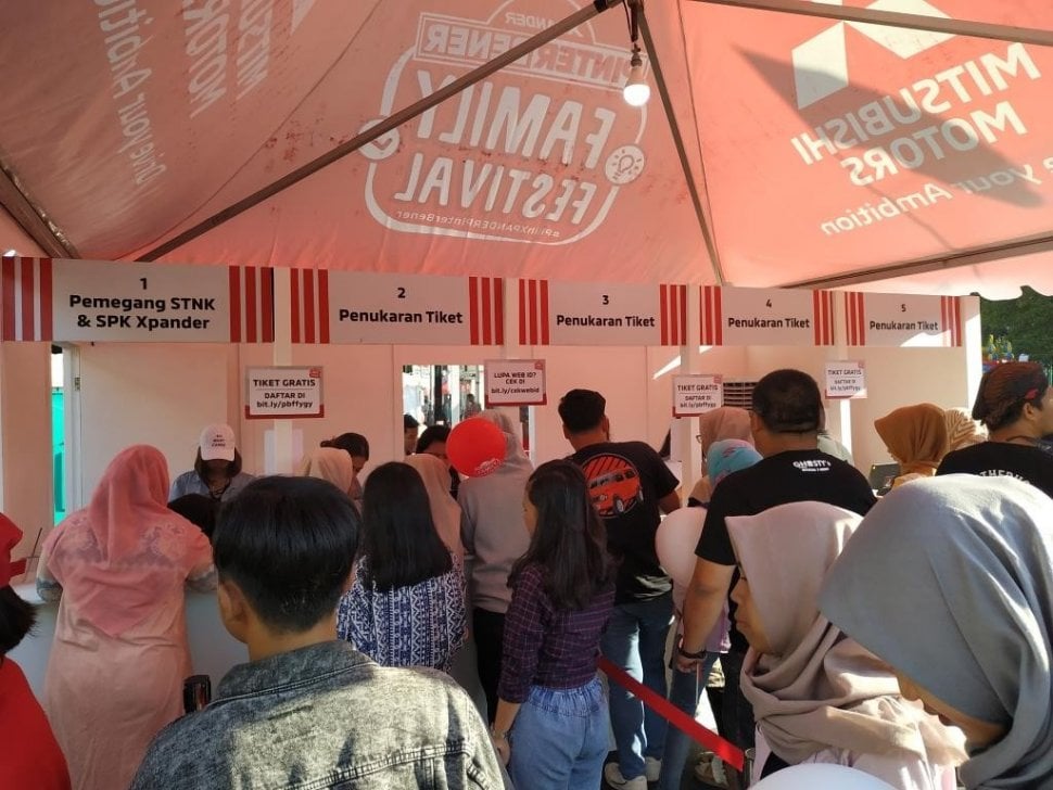 Xpander Pinter Bener Family Festival di Stadion Mandala Krida, Minggu (18/08/2019). (Mobimoto.com/Praba Mustika)