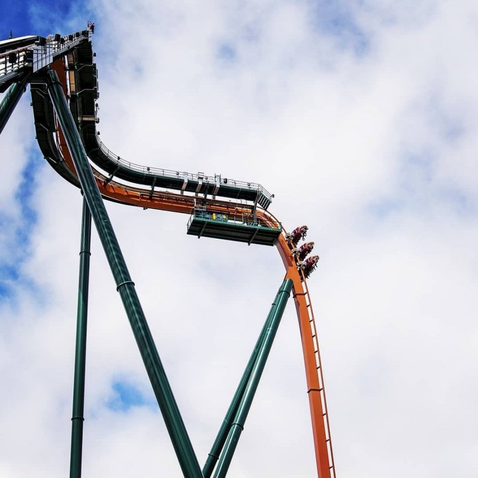 Roller Coaster Tercuram di Dunia (instagram.com/canadaswonderland)