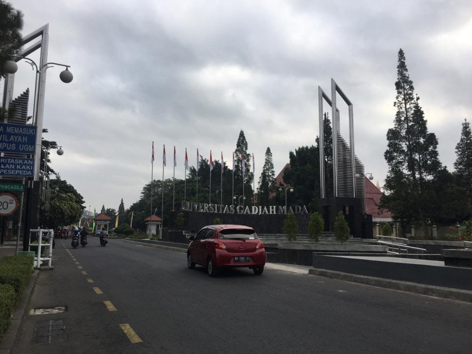 Kawasan Kampus UGM Yogyakarta. [Suara.com/Putu Ayu P]