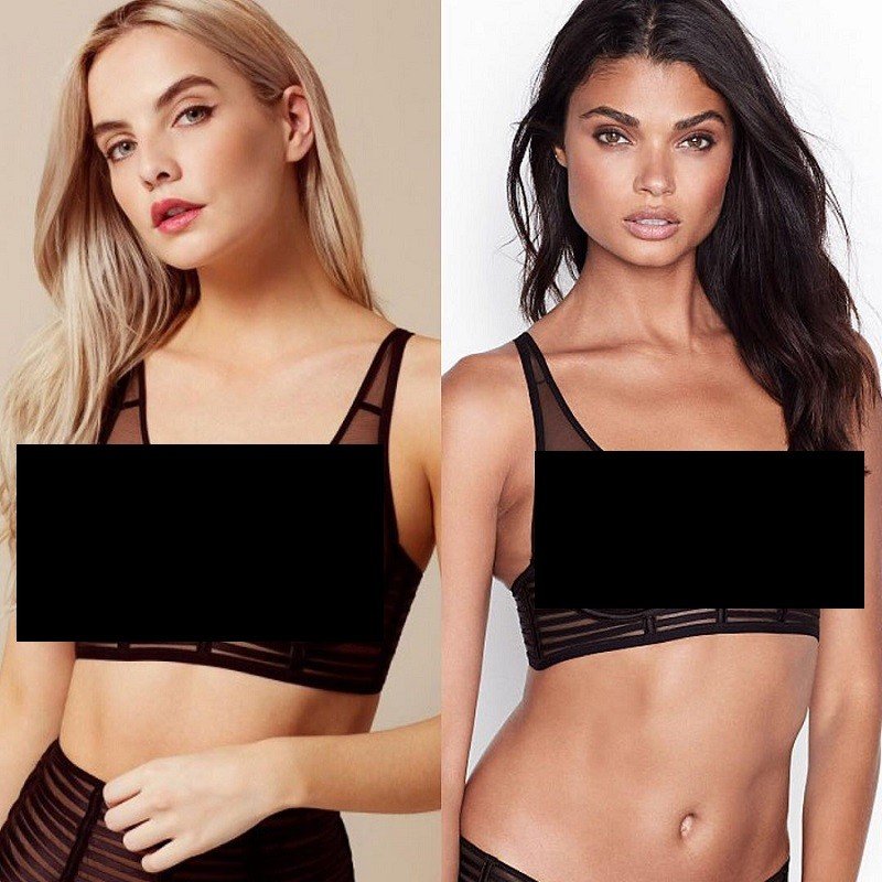 Victoria's Secret vs Agent Provocateur. (Instagram/@diet_prada)