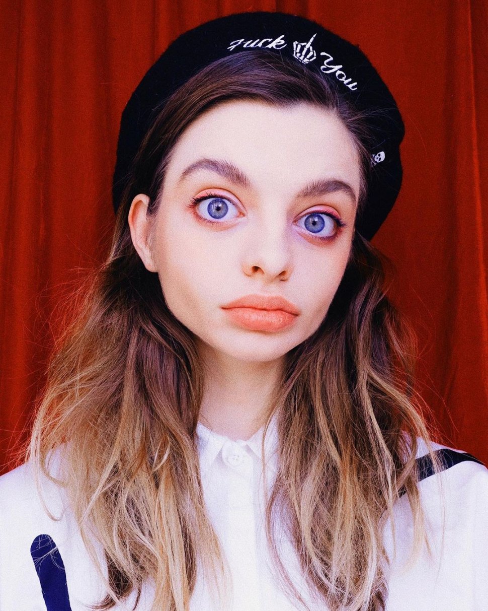 Model bermata besar, Maria Oz. (Instagram/@dukhovnoe_litso)