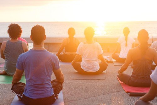 Ilustrasi: meditasi, yoga. (Shutterstock)