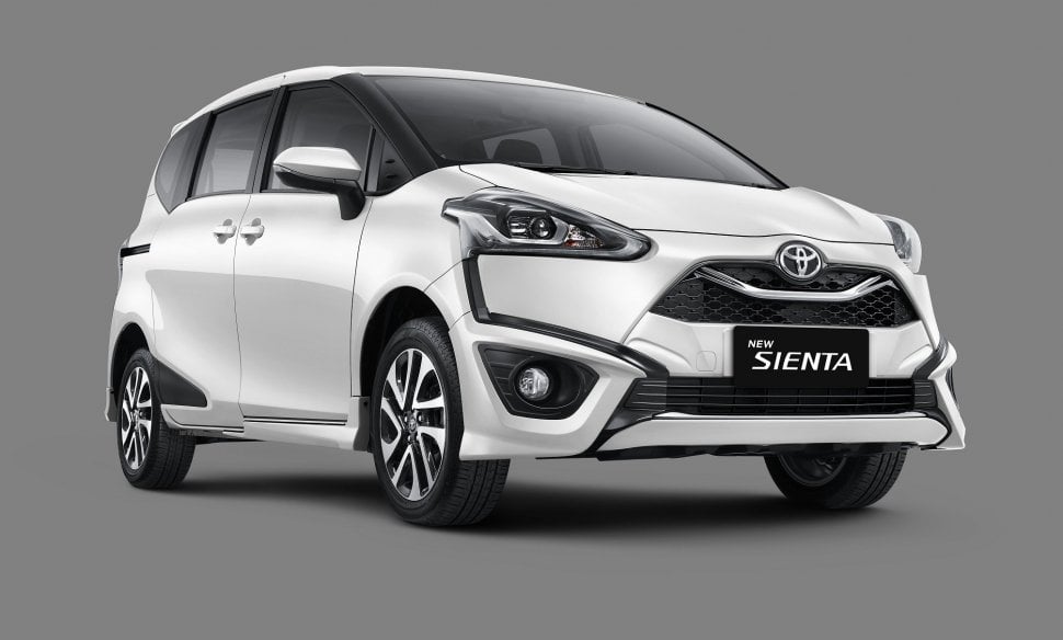 Toyota New Sienta tampak haluan [Dok. PT Toyota Astra Motor].