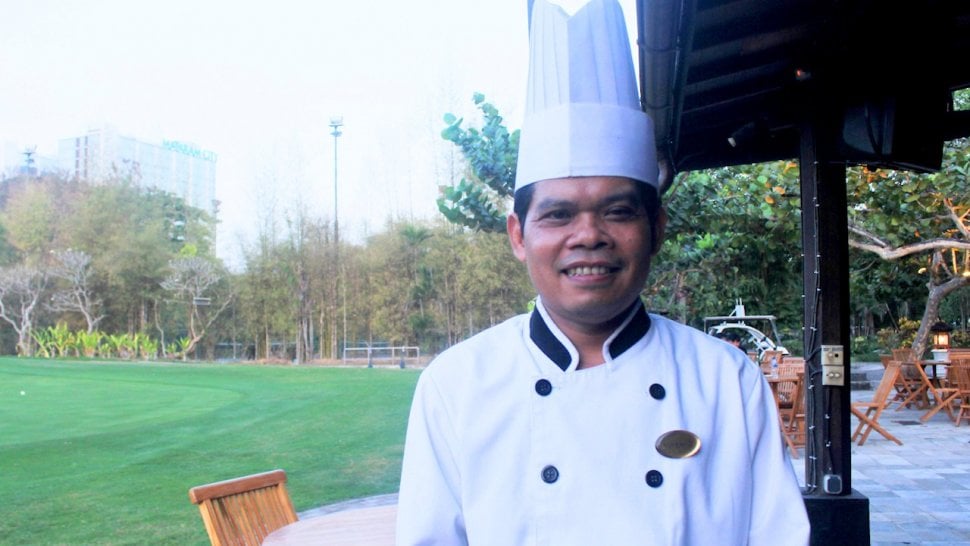 Chef Miyanto Hotel Hyatt Yogyakarta. (Suara/Yulita Futty)