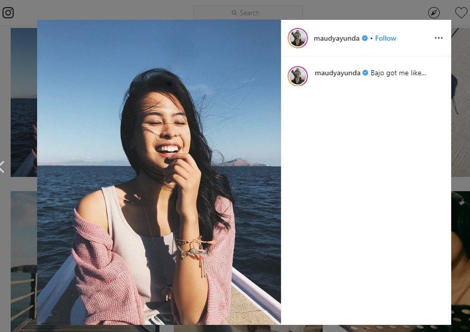 Kuliah Lancar Meski Hobi Liburan, 5 Seleb Cantik Ini Layak Jadi Panutan. (instagram.com/maudyayunda)