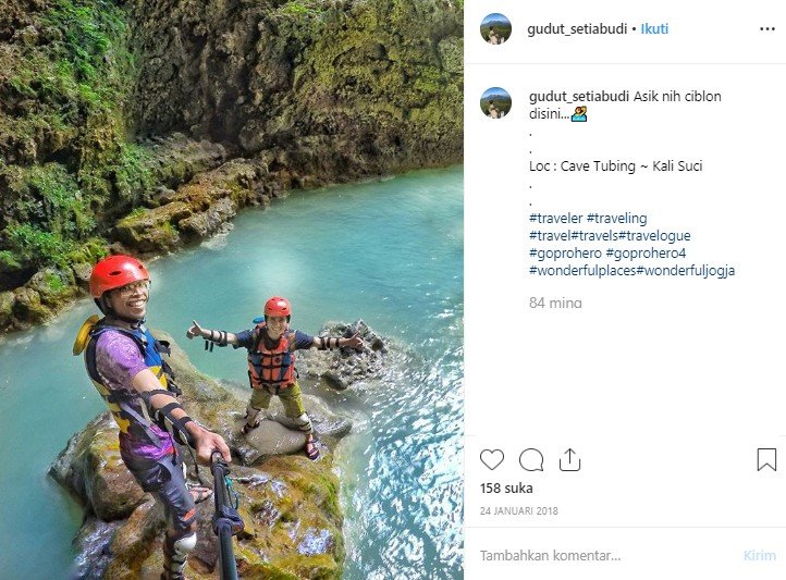 Kalisuci Cave Tubing. (Instagram/@gudut_setiabudi)