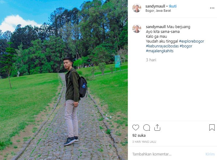 Kebun Raya Cibodas. (Instagram/@sandy_maull)
