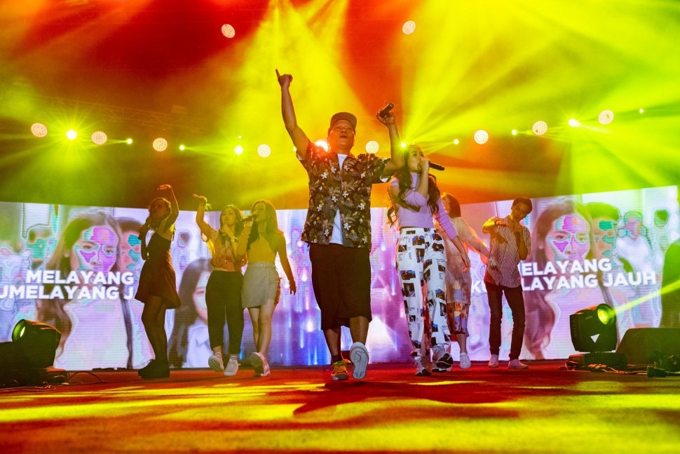 Lagu Bebas versi baru dibawakan di On Off Festival 2019 di Istora GBK, Senayan, Jakarta, Sabtu (7/9/2019) [Dok. Kinanthi Publicity]