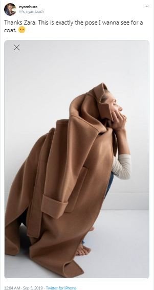 Pose Modelnya Seperti Buang Air Kecil Zara Jadi Bahan Pose Modelnya Seperti Buang Air Kecil Zara Jadi Bahan