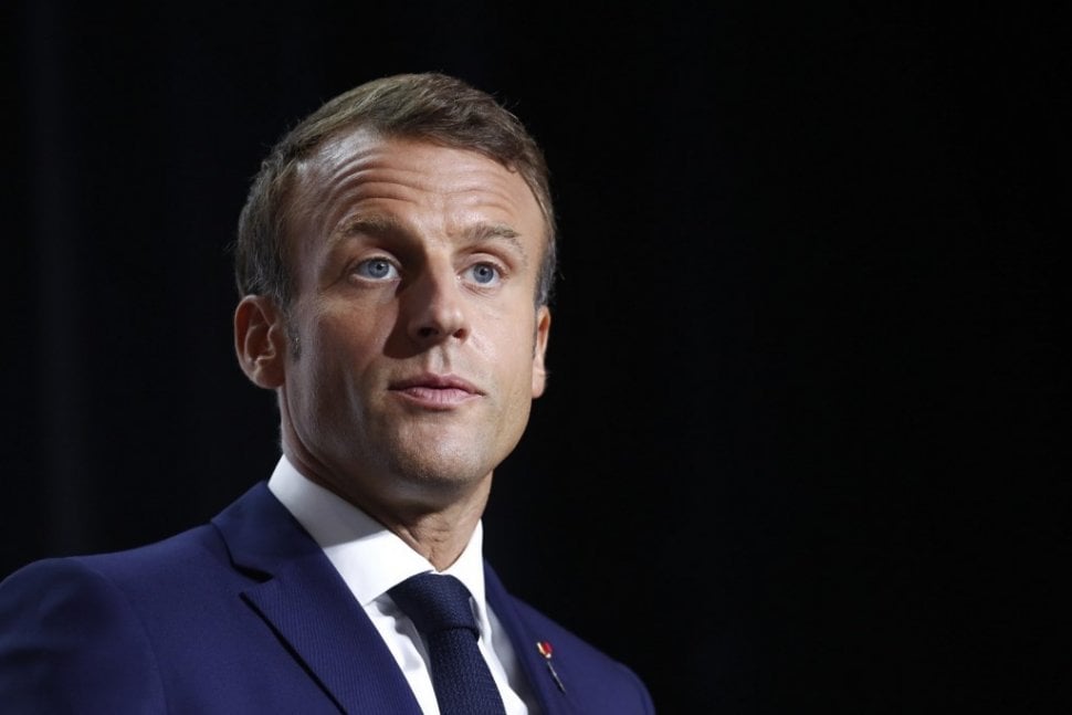 Presiden Prancis, Emmanuel Macron. [Ian LANGSDON / POOL / AFP]