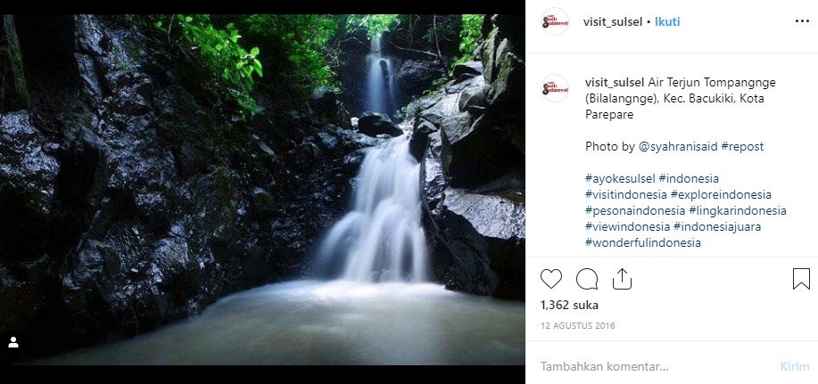 Destinasi wisata di Parepare, tanah kelahiran BJ Habibie. (Instagram/@visit_sulsel)