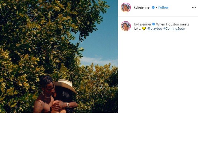 Kylie Jenner pose tanpa busana untuk majalah Playboy. (Instagram/@kyliejenner)