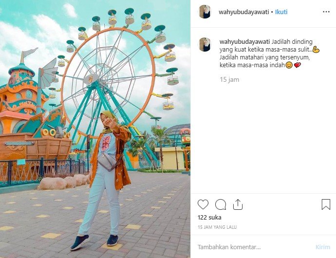 Saloka Theme Park di Semarang. (Instagram/@wahyubudayawati)