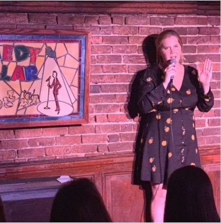 Amy Schumer kembali bekerja setelah 2 minggu melahirkan. (Instagram/@amyschumer)