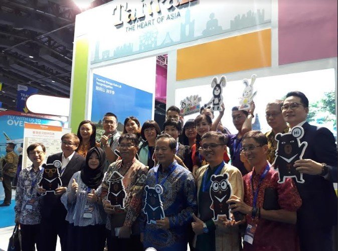 Undiscover Taipei Hadir di Kompas Travel Fair 2019. (Suara.kom/Risna Halidi)