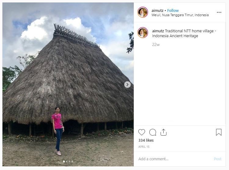 Potret liburan Aida Chandra, calon istri Delon (instagram.com/aimutz)