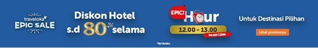 Traveloka Epic Sale. (Dok : Traveloka)