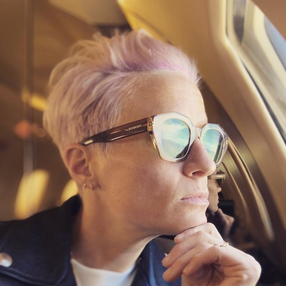 Megan Rapinoe. (Instagram/@mrapinoe)