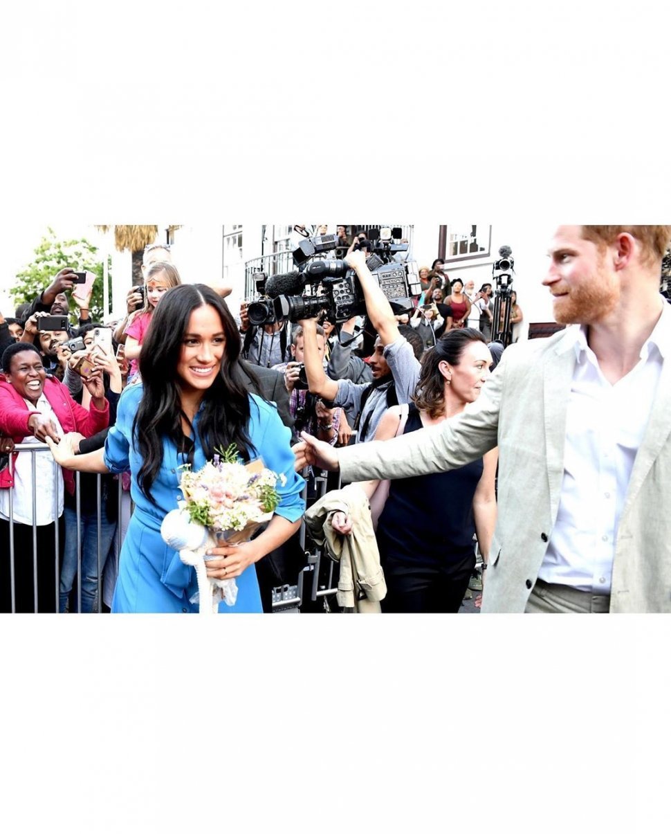 Meghan Markle royal tour di Afrika. (Instagram/@sussexroyal)