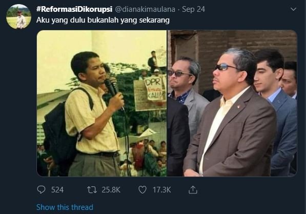 Fahri Hamzah. (Twitter)