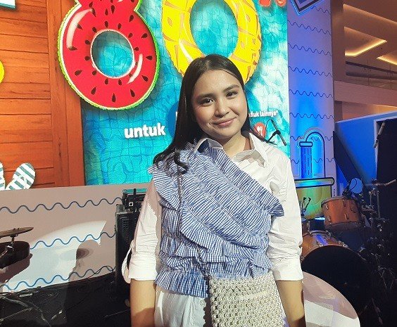 Putri Titian berbagi tips liburan bareng anak balita. (Suara.com/Dini Afrianti)