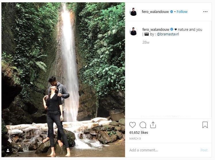 Potret Liburan Fero Walandouw dan Susan Sameh (instagram.com/fero_walandouw)