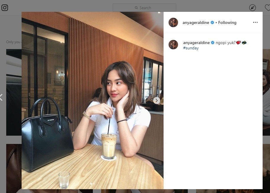 Namanya Kerap Muncul di Poster Aksi Mahasiswa, Begini Gaya Anya Geraldine. (instagram.com/anyageraldine)