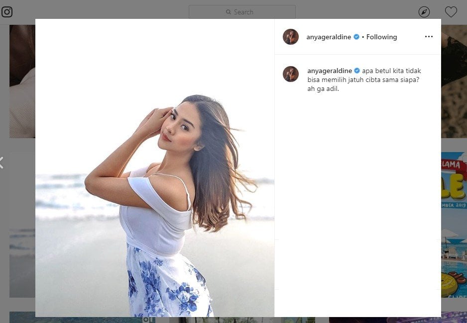 Namanya Kerap Muncul di Poster Aksi Mahasiswa, Begini Gaya Anya Geraldine. (instagram.com/anyageraldine)