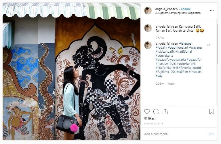 Kampung Batik di Indonesia (instagram.com/angela_jehnsen)