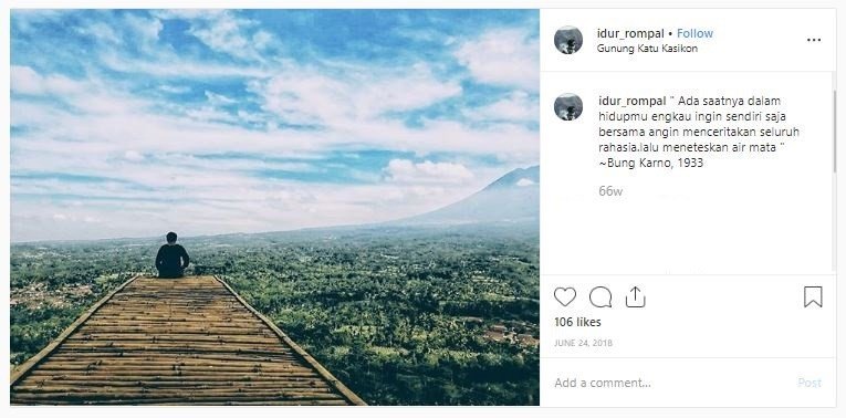 Gunung Katu, Malang (instagram.com/idur_rompal)