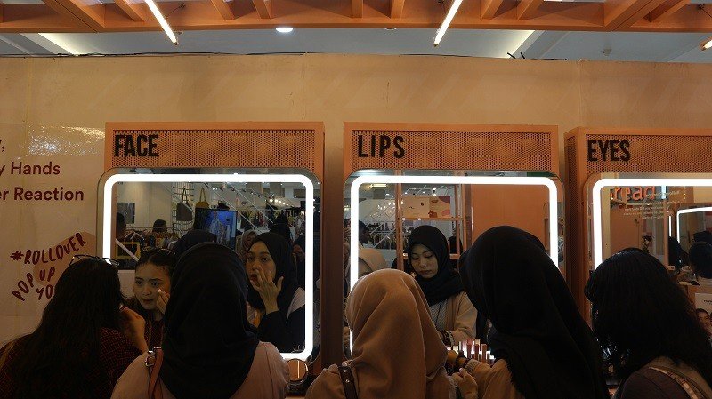 Pop-up Store Rollover Reaction di LOL 11-13 Oktober 2019. (Dewiku.com/Yasinta Rahmawati)