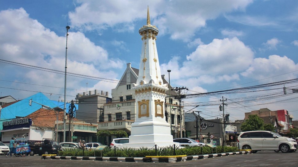 Tugu Pal Putih atau Tugu Yogyakarta - (SUARA/Eleonora PEW)