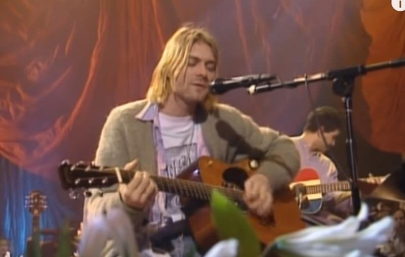 Kurt Cobain. (Juliens live)