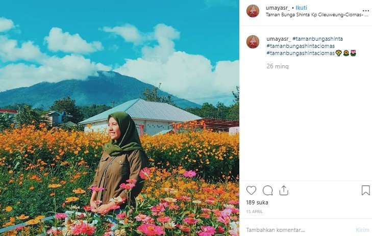 Taman Bunga Shinta di Serang, Banten. (Instagram/@umayasr)