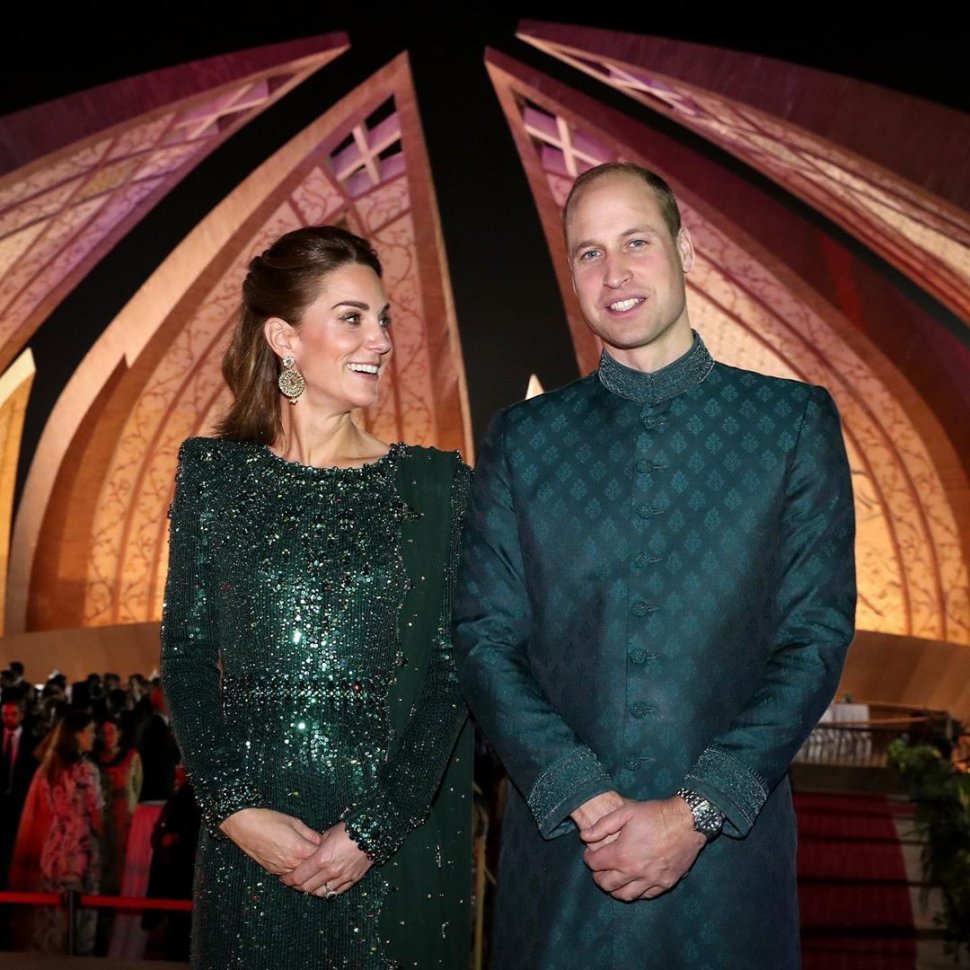 Pangeran William dan Kate Middleton di Pakistan. (Instagram/@kensingtonroyal)