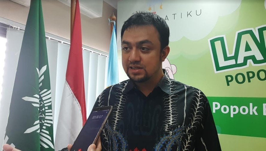 Dr.Farabi El Fouz, SpA., M.Kes Bicara Soal Popok Anak. (Suara.com/Dini Afrianti Efendi)