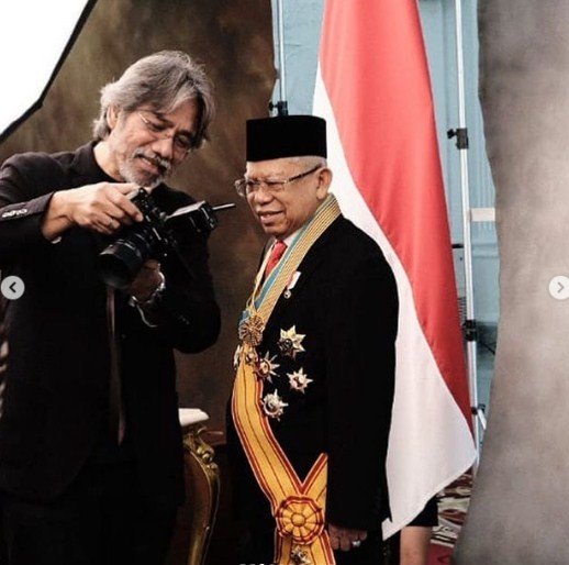 Ini 5 Foto Balik Dapur Pemotretan Presiden dan Wapres Baru