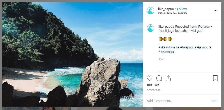 5 Spot Wisata Kekinian di Jayapura (instagram.com/like_papua)