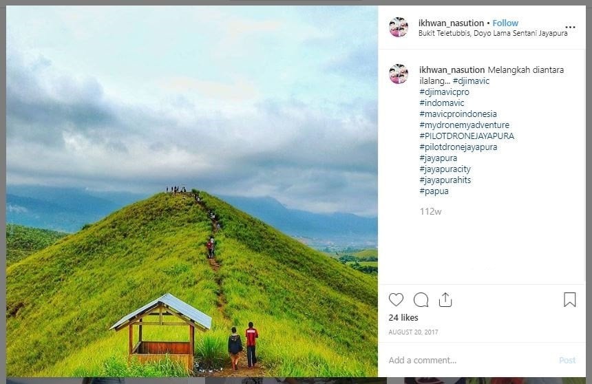 5 Spot Wisata Kekinian di Jayapura (instagram.com/ikhwan_nasution)