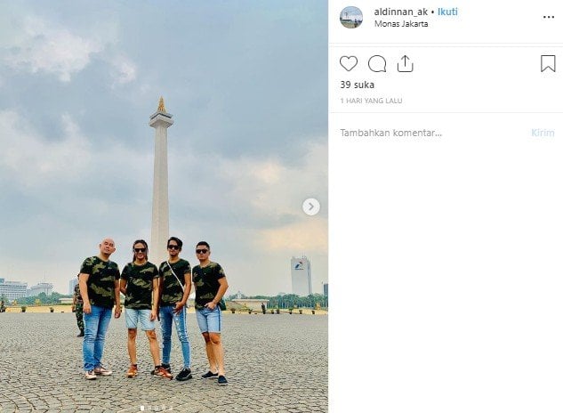 Potret megahnya Mons. (Instagram/@aldinnan_ak)