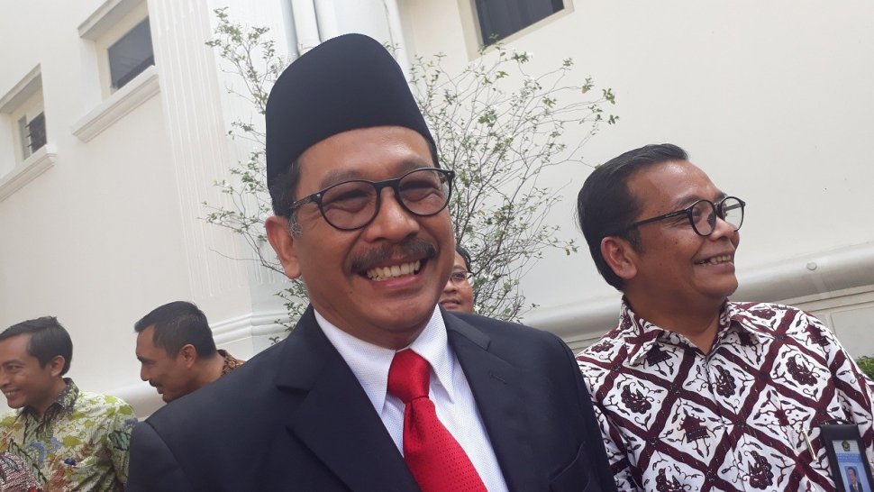 Wakil Menteri Agama Zainut Tauhid. (Suara.com/Ummi Saleh)