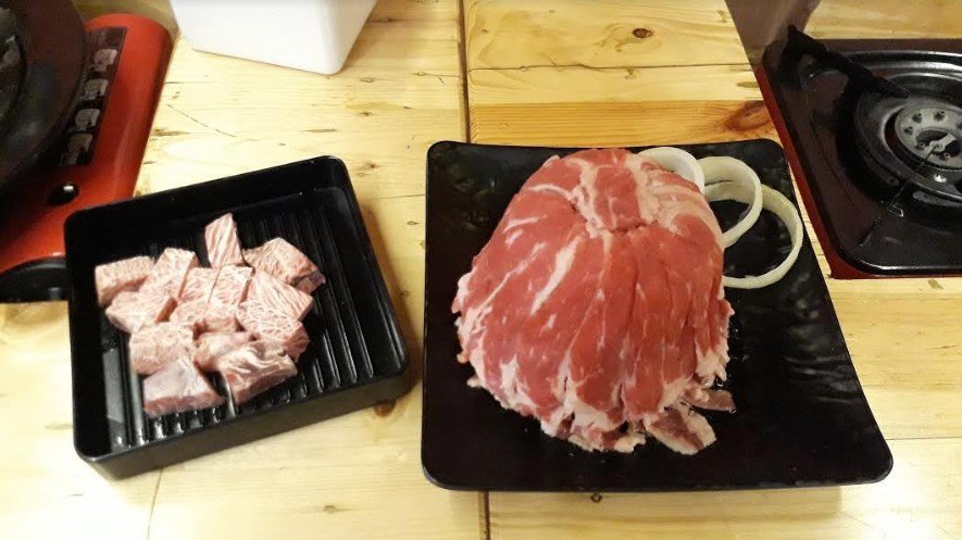 Mencicipi Daging Premium Jepang di Miyazaki Japanese Grill. (Suara.com/Dinda Rachmawati)