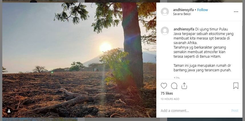 4 Spot untuk Menikmati Sunrise di Indonesia (instagram.com/andhiensyifa)