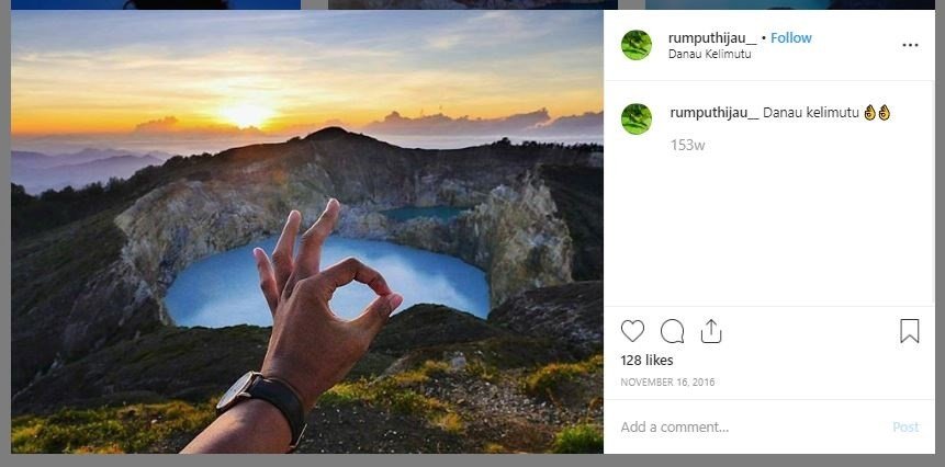 4 Spot untuk Menikmati Sunrise di Indonesia (instagram.com/rumputhijau__)