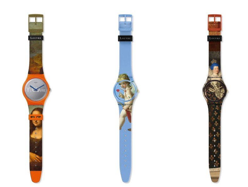 Swatch x Louvre. (Swatch)