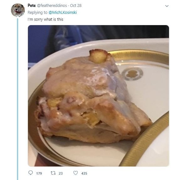 Makanan di Pesawat Kepresidenan Amerika Serikat (twitter.com/feathereddinos)